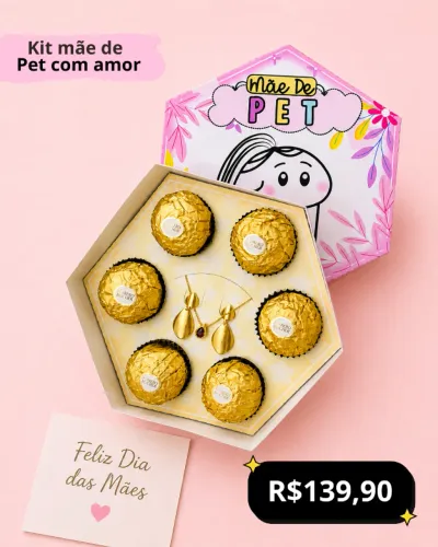 ? Mãe de Pet também merece esse carinho!
