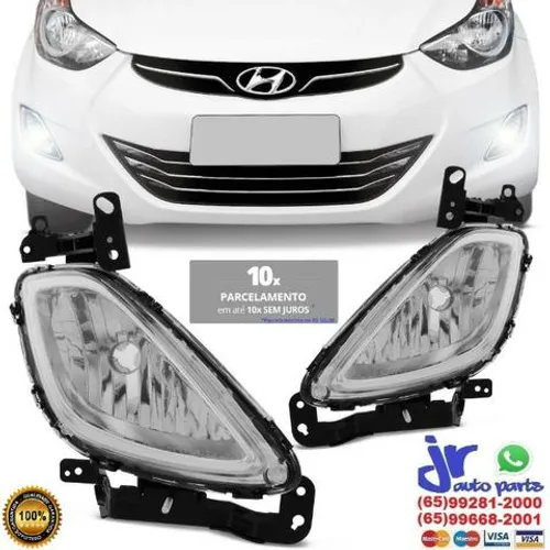 Par de Farol de Milha Elantra 11 12 13 14 15