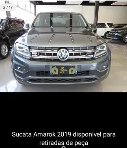 Sucata Amarok 2019 para retirada de peças