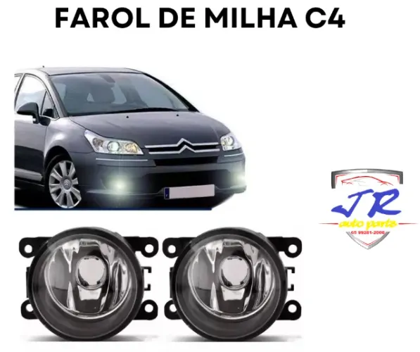 Farol De Milha Universal Citroen C4 2009 2010 2011 2012 2013