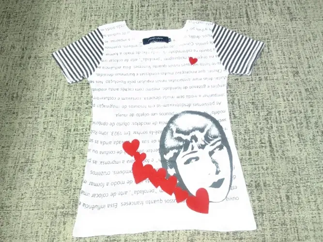 Camiseta Menina Original Patachou Semi-nova Tm. P
