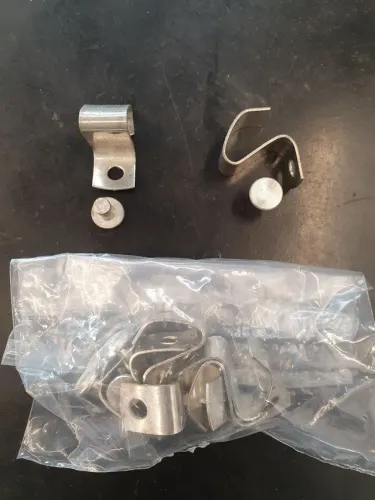 Kit presilha para calota da roda Fusca, Brasília, Karmann Ghia VW