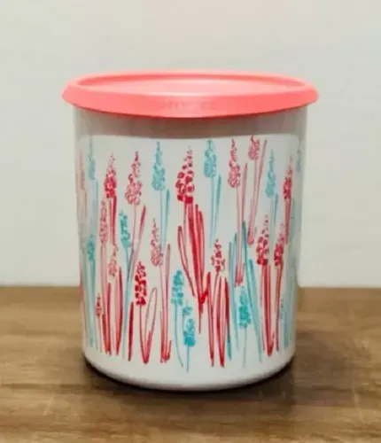 Tupperware Importada Único Toque Magico Estampa Trigo 1,25lt