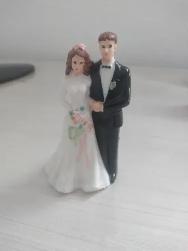 Noivos para Bolo de Casamento 
