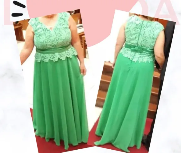 Vestido de Festa Verde