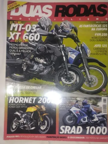 Revista Duas Rodas - Edição Especial com Poster Duplo