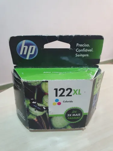 Cartucho HP 122XL - Colorido - Original - Lacrado - VENCIDO