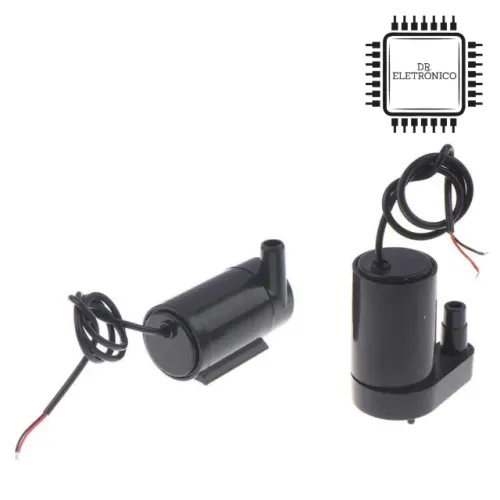 Mini Bomba Submersível 12V