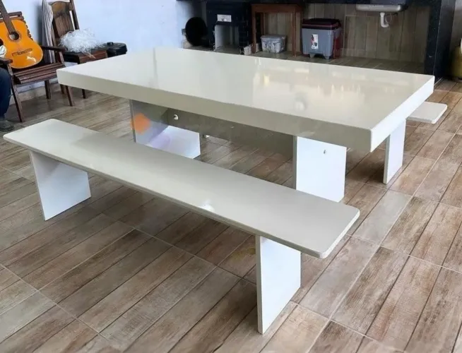 Mesa pedra de ardósia