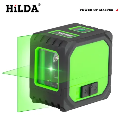 Nível a Laser Verde Hilda 2 linhas - Alta Precisão