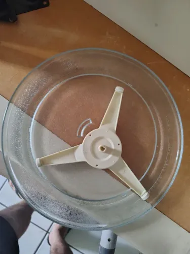 Base de vidro para forno microondas 