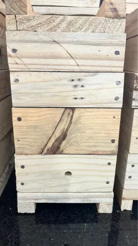 Caixa de madeira para abelhas sem ferrão 12x12