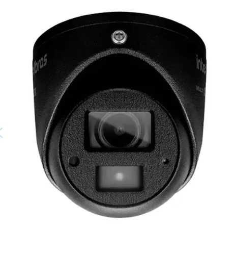 camera dome intelbras mini case black vhd 3220 d20m microfone  nulti hd full hd 1080p