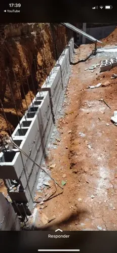  Bloco de cimento / Bloco de concreto