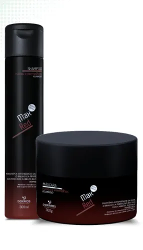 Matizadora Max Red - KIT TRATAMENTO CAPILAR