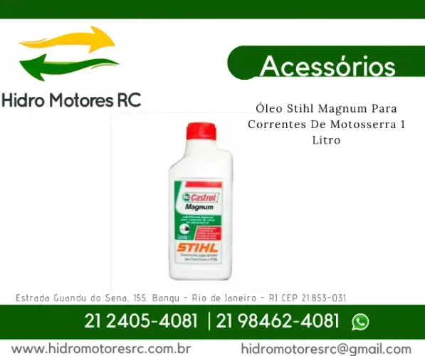 Óleo Stihl Magnum Para Correntes