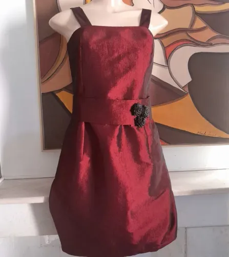 Vestido de Festa Tafetá Tam.42
