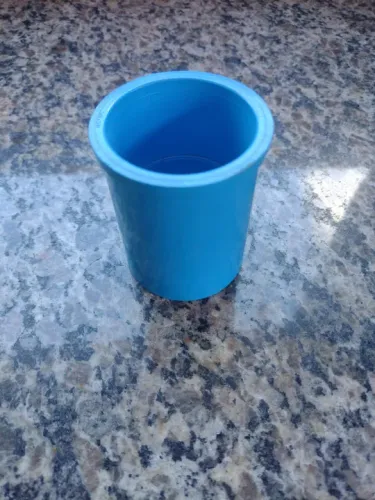 Luvas PVC 50 x 50 azul 