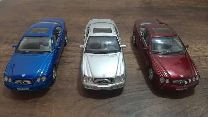 Lote de 3 Miniaturas Mercedes CL 600