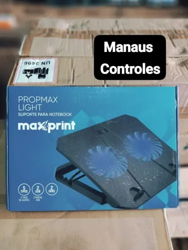 Suporte para Notebook Propmax Light Maxprint com 2 Fans USB
