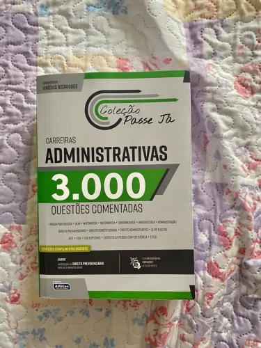 Livro para Concurso Carreiras Administrativas - 3.000 questões comentadas - Alfacon 