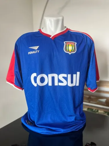 Camisa do São Caetano 2001 usada em jogo pelo camisa 10 Almir