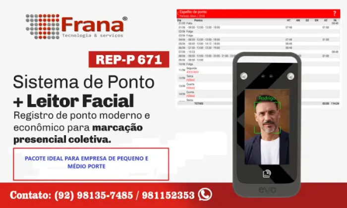CONTROLE DE PONTO FACIAL
