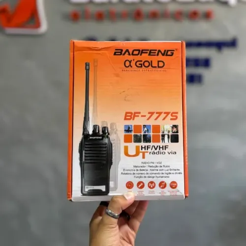 Rádio Comunicador Walkie Talkie Baofeng BF-777S 
