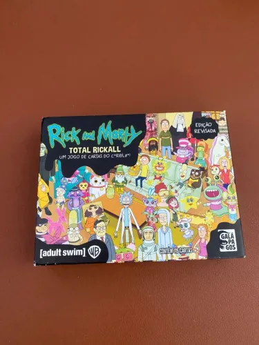 Jogo de cartas Ricky and Morty da Galápagos