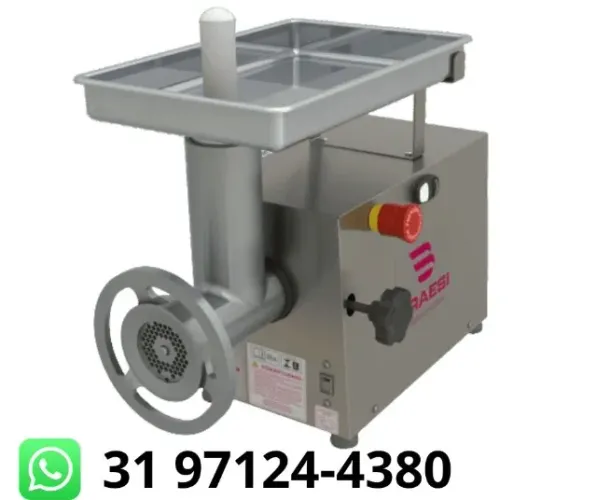 Moedor de Carne Boca 10 Braesi Inox Bivolt