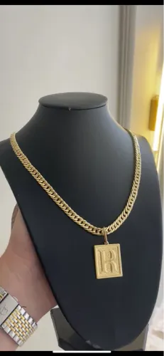 Cordão Grumet Moeda Antiga Pronta Entrega