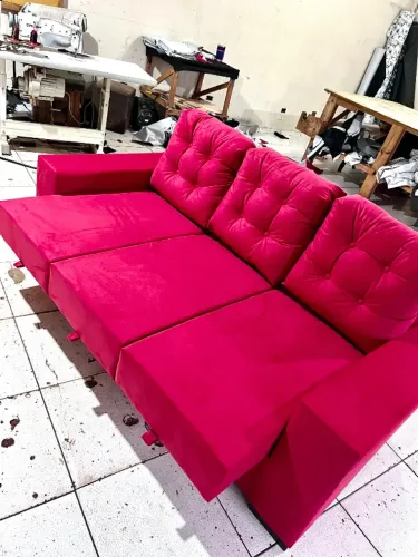 SOFA 3 LUGARES NOVO RETRÁTIL PROMOÇÃO