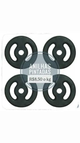 Preço Baixo de Verdade: Halteres e Anilhas