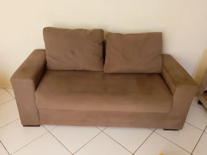 Sofá 3 e 2 lugares semi novo em ótimo estado