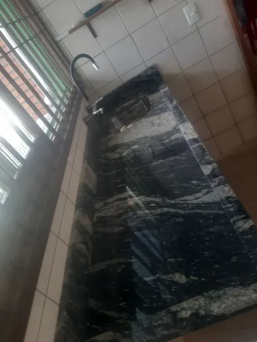 Pia de Cozinha em Granito Preto