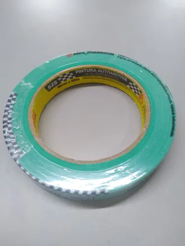 Fita crepe para pintura automotiva e residencial
