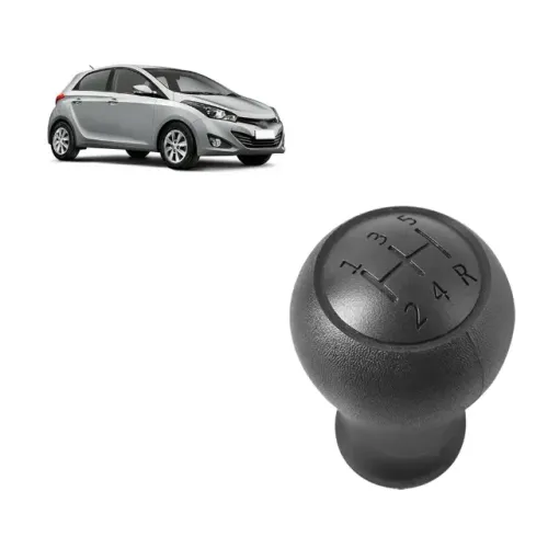 Manopla Bola Cabeça Passador de Câmbio para o Hyubdai Hb20 1.0 2012 - 2019 
