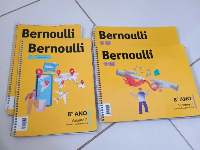 Bernoulli 8 ano Inglês e Arte
