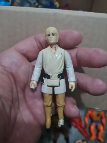 Action Figure Luke Skywalker - Star Wars glasslite - Vintage
