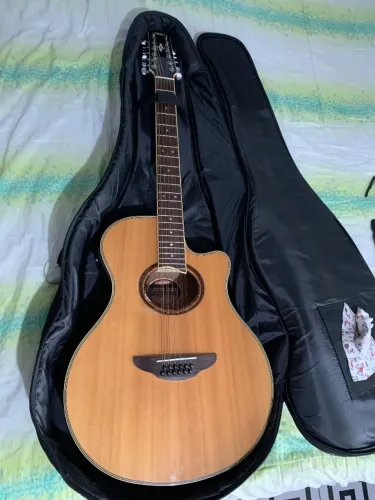 Vendo Violão APX 700 12 Cordas + Kit completo