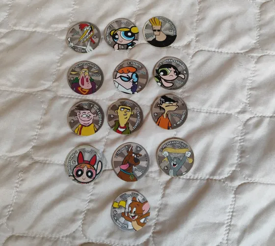 Tazos "Copa Cartoon Network" prata