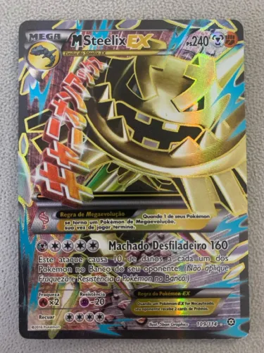Carta Pokémon M Steelix-EX (109/114)