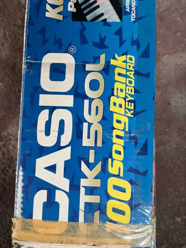 Teclado Casio TK-560L Song Bank Sandy e Junior