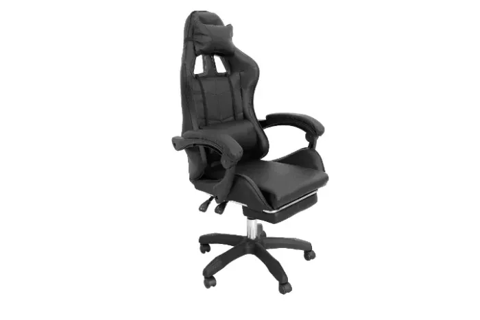 Cadeira Gamer Ergonômica Com apoio de pés *NOVA (Entrega Grátis Grande Curitiba) Cor Pret