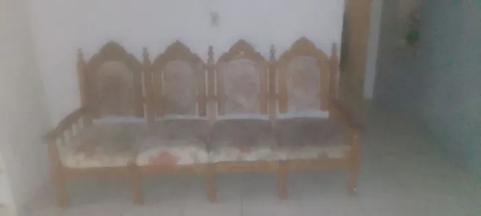 Sofa colonial 4 lugares