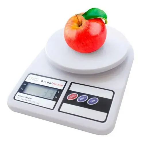 Balança Digital Cozinha 10kg Alta Precisão Ouro Bijuterias