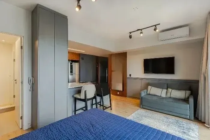 Apartamento Mobiliado 37 metros 1 quarto 1 vaga no bairro Boa Vista - Porto Alegre - RS