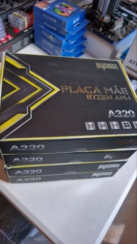 PLACA MÃE AM4 A320m REVENGER NOVA
