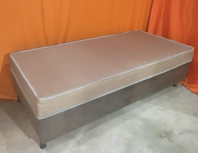Cama Box Solteiro - Direto da Fábrica