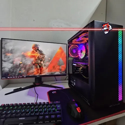 Pc Gamer Completo - Ryzen 5 3600 + GTX 1650 4GB + RAM 16GB + SSD 480GB